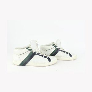 Leather low trainers Louis Vuitton Grey size 10 US in Leather - 35766652